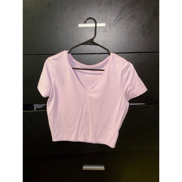 Wild Fable Pink Purple Cropped Top - Picture 1 of 2